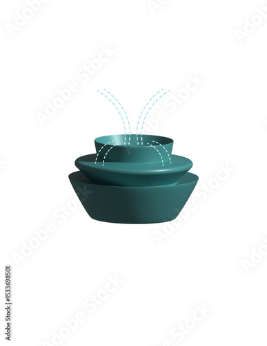Fountain 3D Art