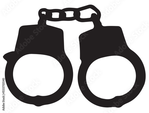 HANDCUFF SILHOUETTE