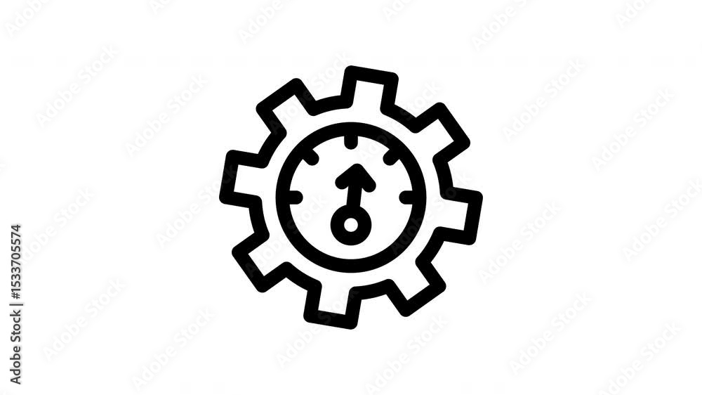 development minimalist stroke animation
