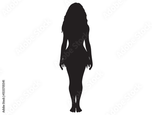 HAWAIIAN GIRL SILHOUETTE