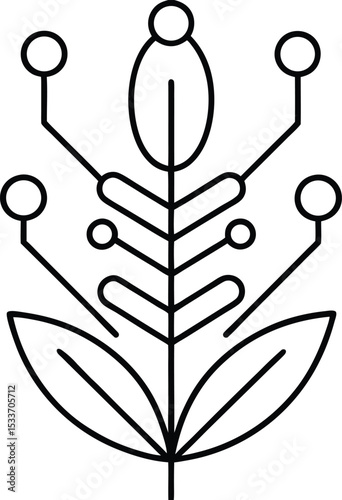 ai based crop classifier line art