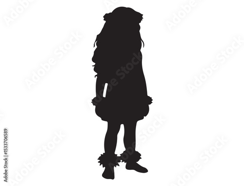 HAWAIIAN GIRL SILHOUETTE