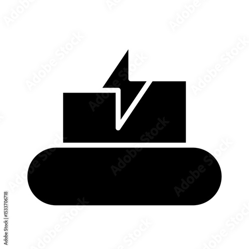 Current Flow icon Design
