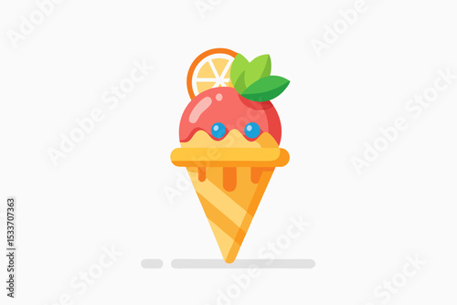 ice cream melting