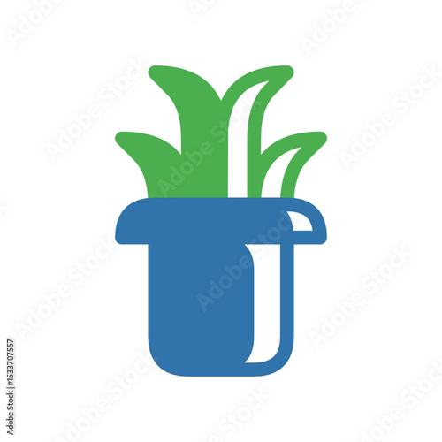 plant in a pot icon