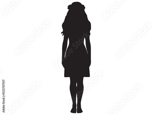 HAWAIIAN GIRL SILHOUETTE