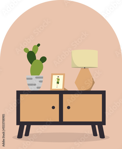 Home Decoration Illustration Element