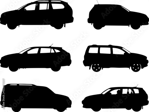 Promise: Enjoy a consistent graphic style across all vehicle silhouettes, ideal for cohesive visual presentations or collections.

