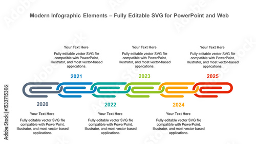 Modern Infographic Elements – Fully Editable SVG for PowerPoint, Web, Illustrator, and most vector-based applications. Ideal for presentations, infographics, and business slide designs.