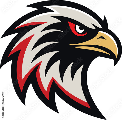 Eagle talon vector mascot logo