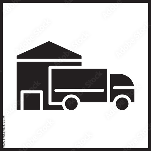 Warehouse Icon Deign