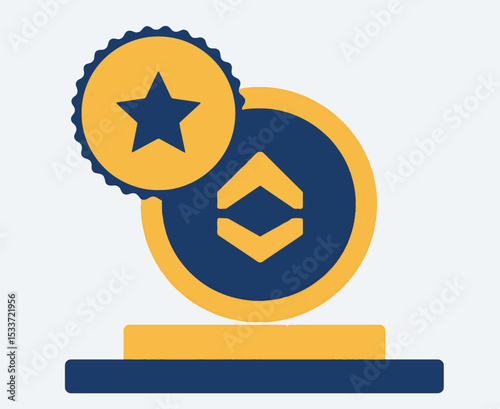Achieve Excellence Award Winning Design Icon Graphics