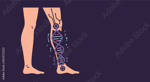 Genetic Engineering and Leg Health Exploring DNA's Role in Lower Limb Conditions