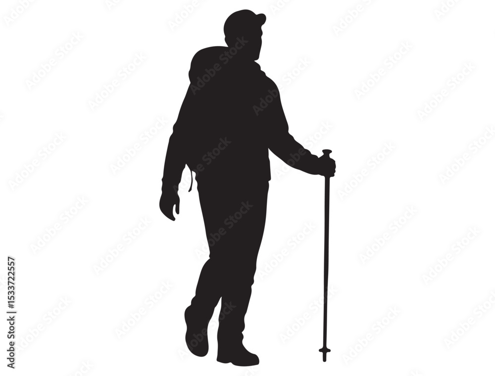 HIKING SILHOUETTE HIKING SILHOUETTE