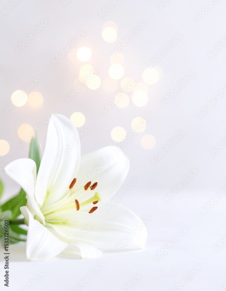 Obraz premium Lily flower background