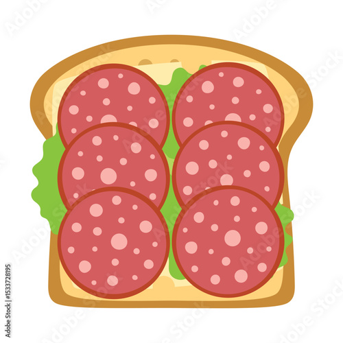 sausage and cheese sandwich
