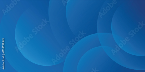Abstract blue color background. Dynamic shapes composition. Vector illustration