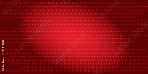 Red diagonal geometric shape with halftone. Modern fiber textured vector illustration eps10