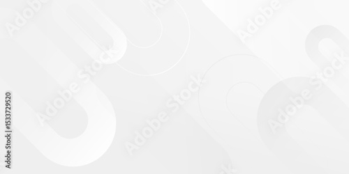 Abstract white background. Minimal geometric white light background abstract design.