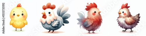 set of farm animals
