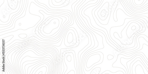 Abstract moss green topographic contours lines of mountains. Topography map art curve drawing. vector illustration