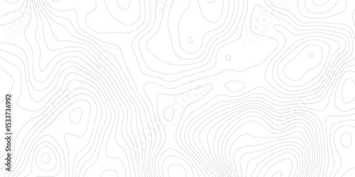 Abstract moss green topographic contours lines of mountains. Topography map art curve drawing. vector illustration