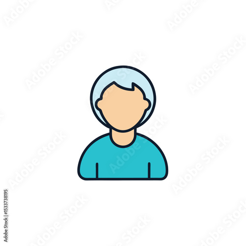 User Icon (white background)