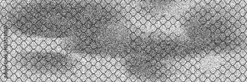 Curved net pattern. Seamless design for sportswear or equipment like soccer goals, volleyball nets. vector