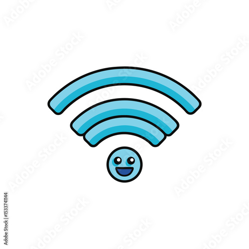 Wi-Fi Icon (white background)