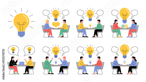 Diverse Teams Brainstorming Innovative Ideas
