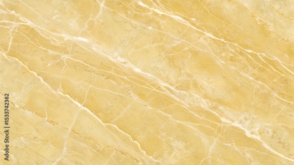 Fototapeta premium Yellow marble texture. Full frame background.
