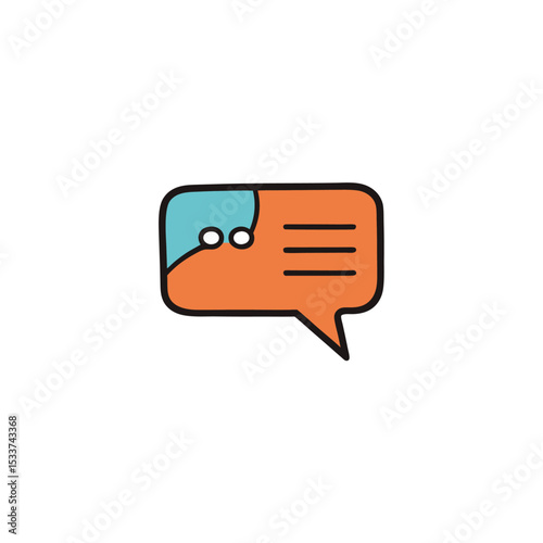Message Icon (white background)
