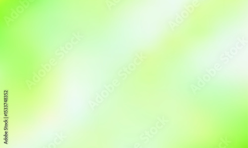 Soft green abstract background with light blur and vibrant smooth gradient texture