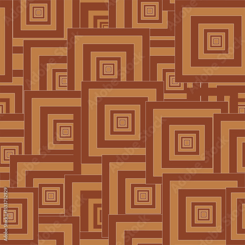 seamless pattern with geometric shapes