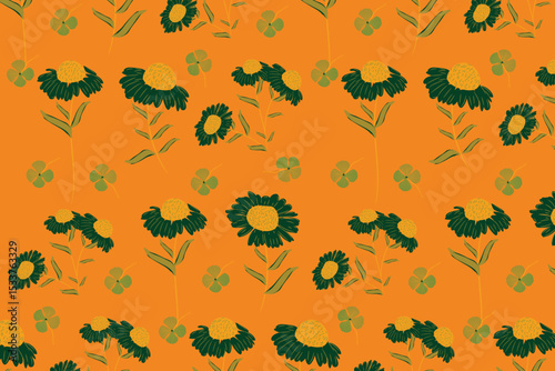 A lively mix of bold colors and playful florals, designed for kidswear, packaging, and summer-themed prints.