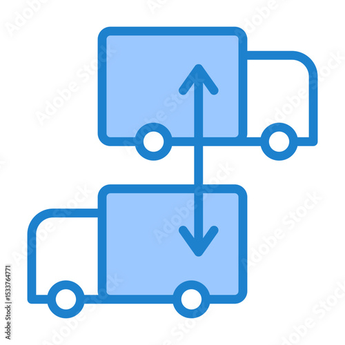 Cross Docking Icon