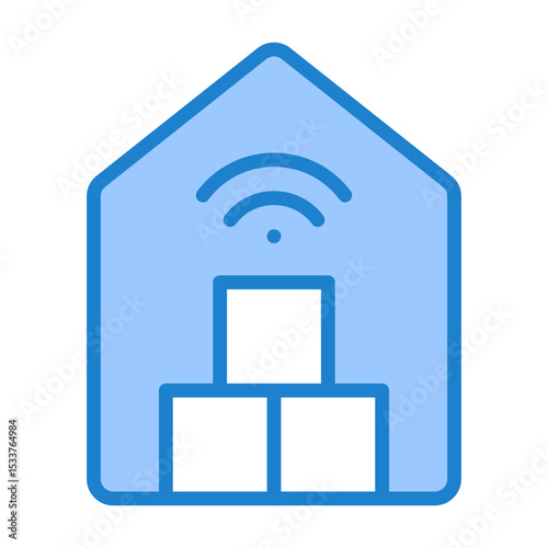 Smart Warehouse Icon