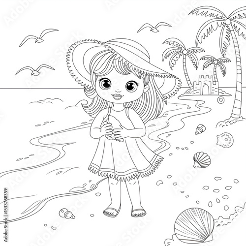 girl with a bouquet of flowers