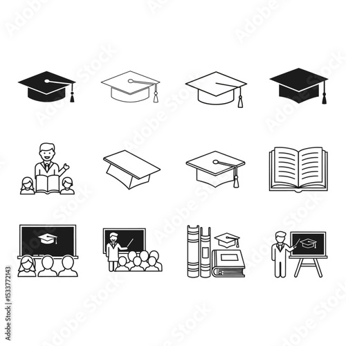 Educational Icons for Teaching and Learning