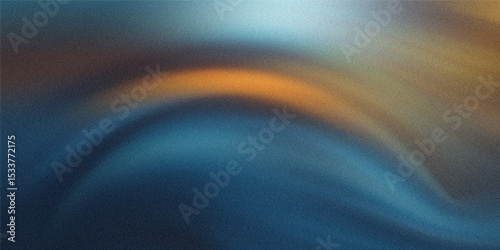 Abstract blue and orange gradient background