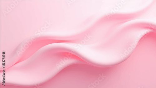 Abstract soft pink gradient abstract background with flowing curves and grain texture.