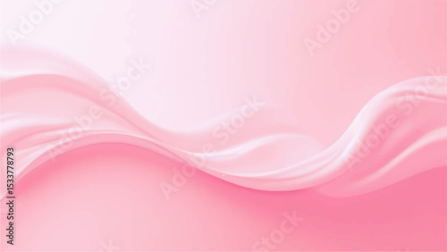 Abstract soft pink gradient abstract background with flowing curves and grain texture.