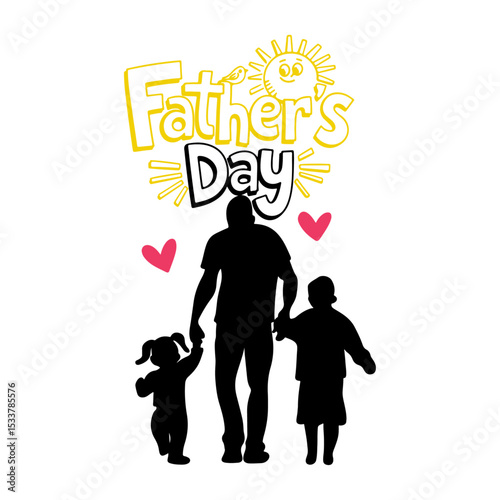 Happy Father's day vector