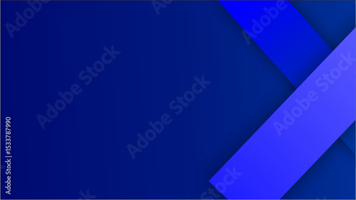 Abstract Blue Geometric Background Modern Design with Diagonal Stripes