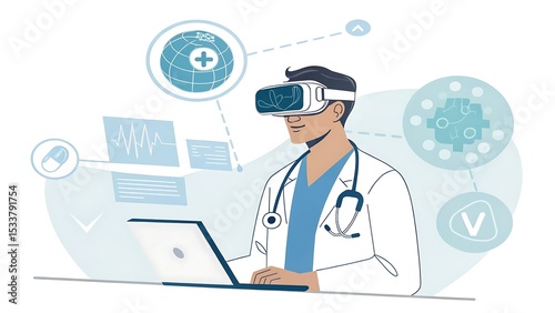 Telemedicine Revolution Doctor Using Augmented Reality