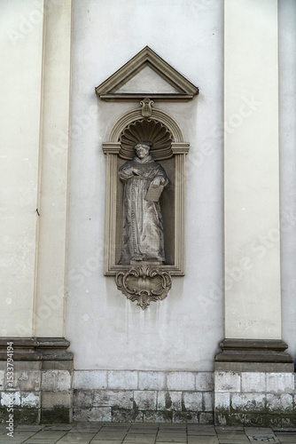 Architektura Kraków posąg 