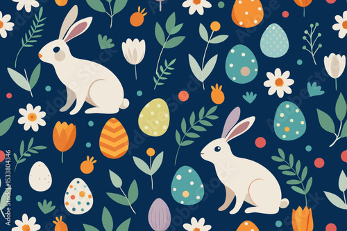 easter seamless pattern