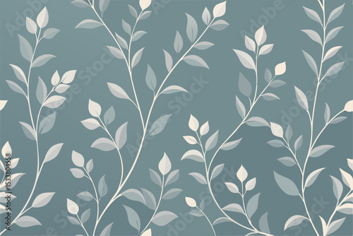 seamless pattern with leaves
