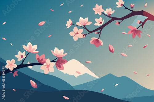 cherry blossom in spring