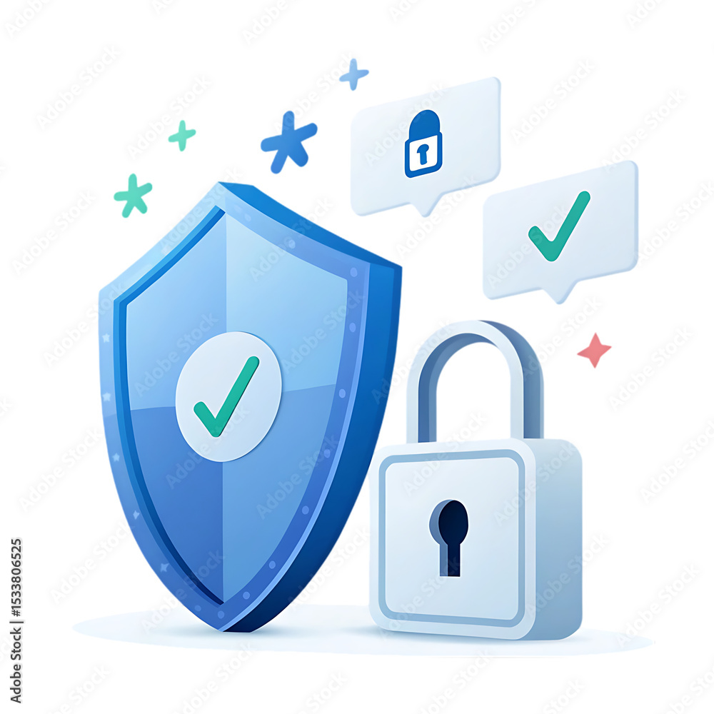 Cybersecurity Protection: Secure Data & Privacy Icon Cybersecurity Protection: Secure Data & Privacy Icon